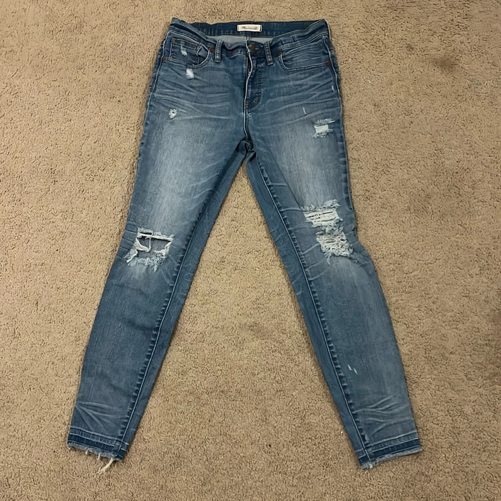 Madewell jeans size 29 8, high rise skinny